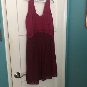 Anthropologie brand lace dress